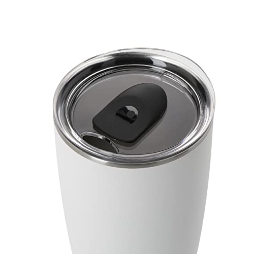 S'well Tumbler with Lid, 530ml, Moonstone, Vacuum-Insulated Travel Cup with Pop-On Lid - Image 3