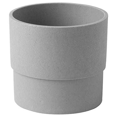Ikea NYPON: Macetero  9 cm  color gris