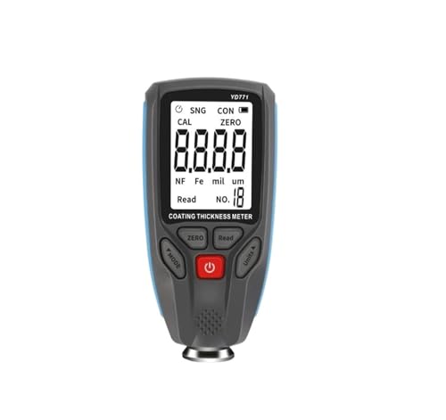 Medidor digital de grosor de capa YD771 con pantalla retroiluminada miniatura 1