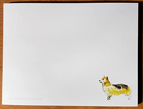 Feuilles de notes adhésives 10,2x7,6cm bloc mémo repositionnable chien