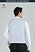 HISDERN Mens Suits Vest Grey Business Formal Dress Waistcoat Solid Color Casual Wedding Vests for Suit or Tuxedo