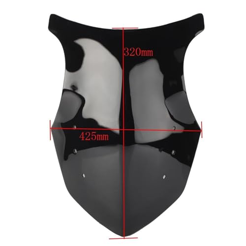 Pare-brise double bulle Ninja 1000 Z1000SX 2011-2016 noir