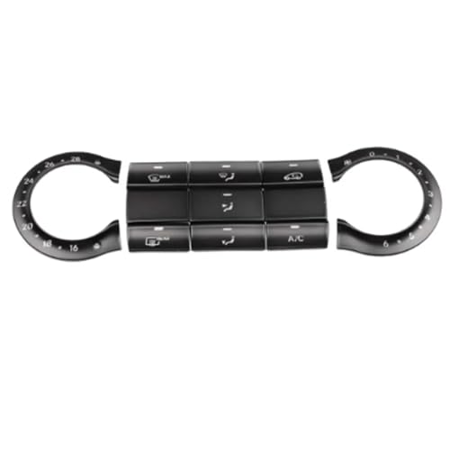 Autocollants boutons Mercedes GLA X156 pour réparer commandes usées et climatisation