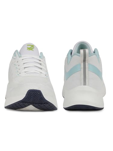 Image of Liberty Leap7x ROBIN-2E Men Sports Running Shoes - White | Comfortable and Durable Lace-Up Closure - Suitable for Lacing Walking, Gym, Jogging and Outdoor Shoes for Man