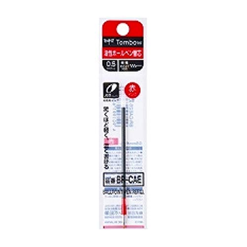 Amazon | トンボ鉛筆 油性ボールペン替芯 BR-CAE 0.5mm 赤 BR-CAE25