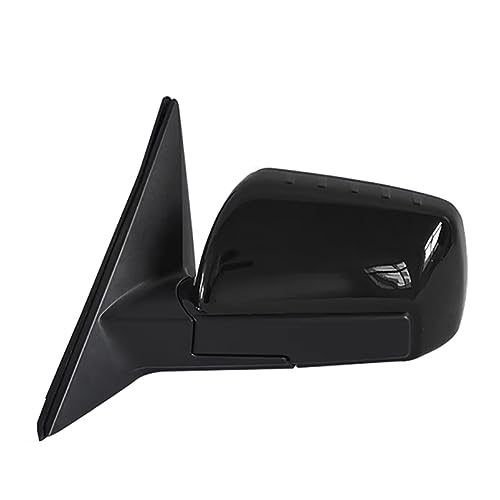 Power Side Mirror Replacement with Turn Signal Compatible with KIA Soul 2010-2013 - 7 Wires Door Mirror(Black-Left,3 PINS)