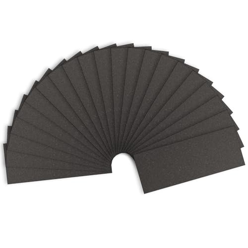 Sandpaper 400 Grit Wet Dry Sanding Sheets 9 x 3.6 Inch for Wood Furniture Finishing Metal Sanding and Automotive Polishing 21 -Sheet