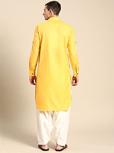 Image of Rajubhai Hargovindas Men's Premium Pathani Kurta