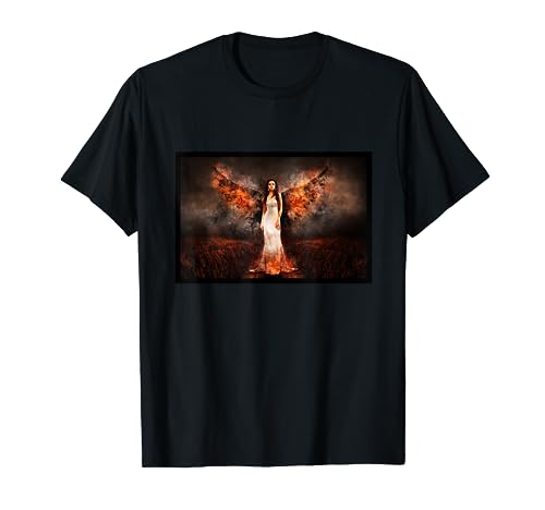 Photo de Angel From Hell Sorceress Witches Cadeau de fête d'Halloween T-Shirt