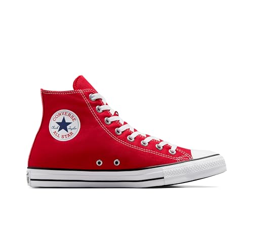 Converse Chuck Taylor All Star High Top Shoe, Red, 7 M US