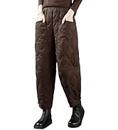 [Ｍｉｎｅｓａｍ] ダウンパンツ レディース 軽量 ロングパンツ キルティングパンツ 冬 防寒パンツ ウトドアパンツ 暖パンツ 冬