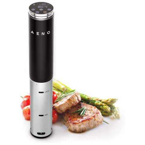 AENO Sous Vide Stick 1200W Sous Vide Garer 20-95 °C In 0,5 °C Schritten Sous-Vide Garer Wasserdicht IPX7, 4 Automatikprogramme Cover