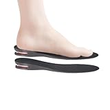 Aumento de altura Insolas - Ajustable 5 elevadores calzado capas | Insertos talón transpirable con cojín aire para ropa cómoda, ideal hombres y mujeres que buscan una extra en zapatos casuales, zapati