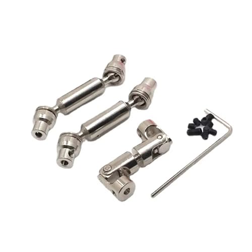 Arbre de transmission WPL B16 B36 en métal CVD pour voiture RC JJRC Q60 Q63 Q64