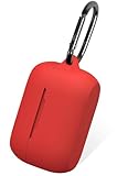 Aotao Jabra Elite 75t / Jabra Elite Active 75t Silicone Case, Soft Shockproof Protective Case Cover Compatible with Jabra Elite 75t (Elite 75t, Red)