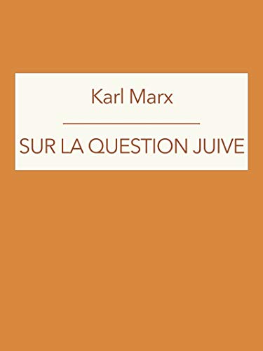 Télécharger Sur la question juive PDF Ebook En Ligne