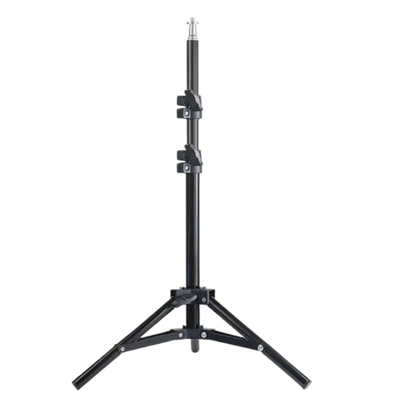 Supporto for proiettore Portatile, interfaccia in Lega di Alluminio, Altezza Regolabile da 1,2 m, Vite da 1/4".