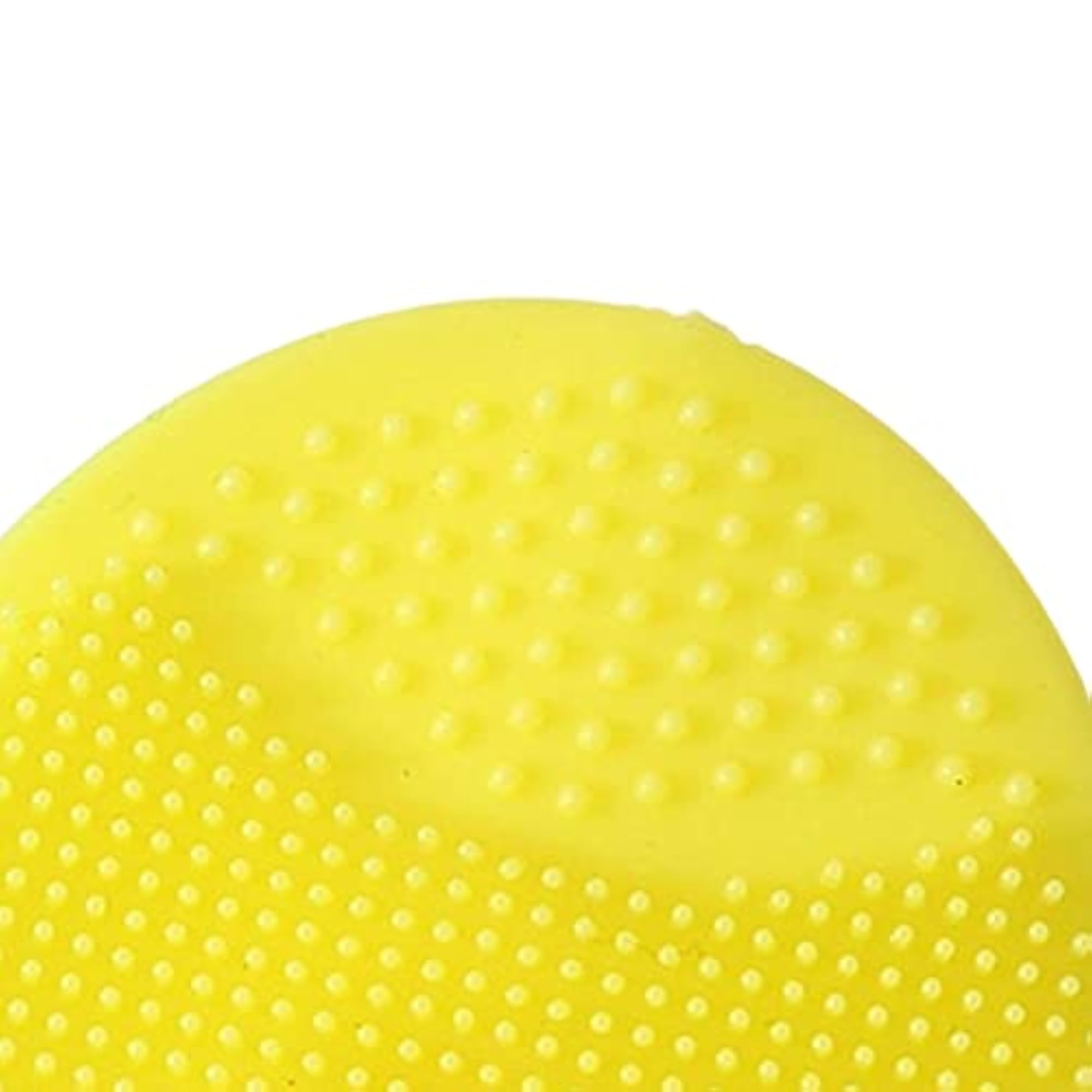 Silicone Shampoo Brush for Kids, Yellow