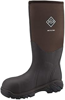 Muck Boot Arctic Pro Tall Rubber Insulated Extreme Conditions Men's Hunting Boots, Bark, 12 M US