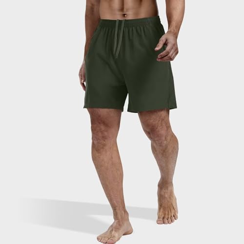 3 Pack Men's Athletic Running Shorts 5 Inch,Quick Dry Gym Workout Shorts with Zip Pockets2