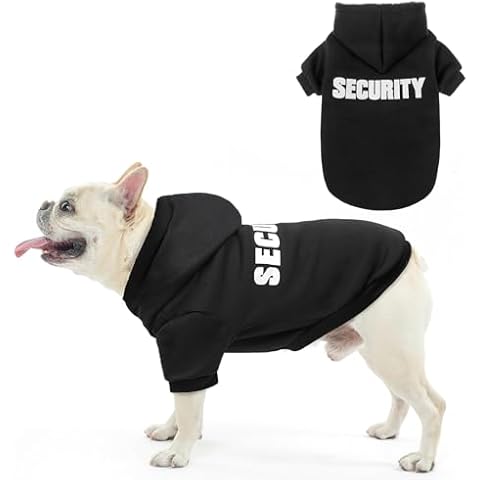 SCENEREAL Soft Dog Hoodie Sweater with Hat Cover