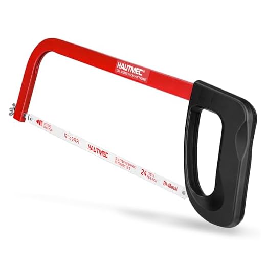 HAUTMEC Junior Hacksaw with Bi-Metal Blade