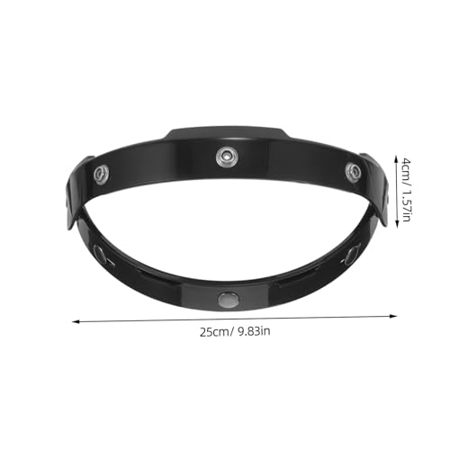 Soporte de casco de motocicleta fácil de instalar para visera protectora ligera de policarbonato 2