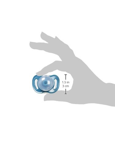 Miniatura 5 de JOOVY Chupete Airnoogie de 2 piezas, turquesa, mediano (paquete de 2)