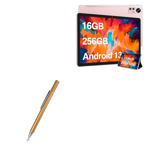 BoxWave Stylus Pen Compatible with AOCWEI X800 (11 in) - FineTouch Capacitive Stylus, Super Precise Stylus Pen - Champagne Gold