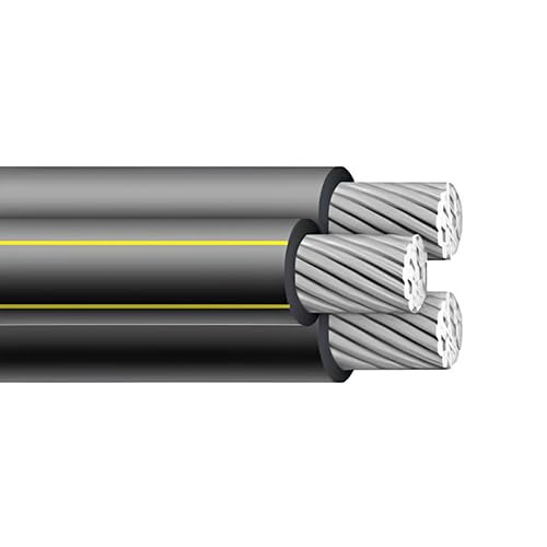 4-4-4 Aluminum Triplex URD Direct Burial Cable (125)