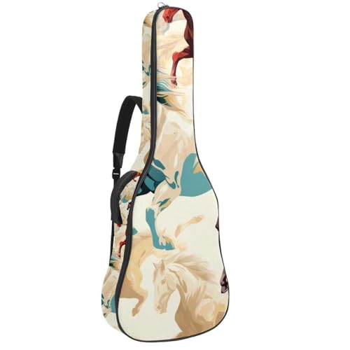 Sac de guitare étanche housse guitare acoustique 40 41 42 pouces avec poches de rangement