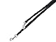 Nobby Führleine geflochten, schwarz L: 200 cm, B: 16 mm, 1 Stück