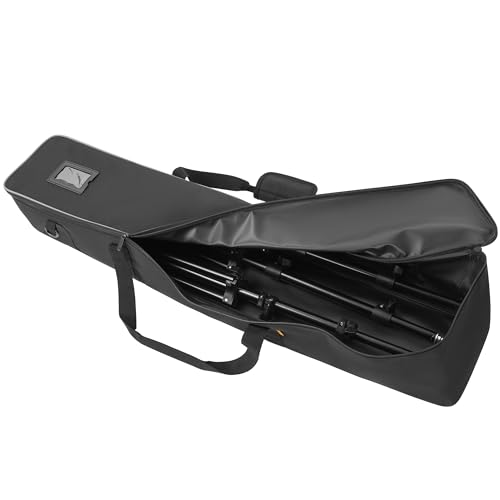 Image of Multifunctional Tripod Bag 40 X 7 X 7 Inches / 101.5 X 18 X 18 cm Heavy Duty Tripod Carrying Case with Handle for Lights, Speakers, Cameras, Booms, Microphone Stands, Black