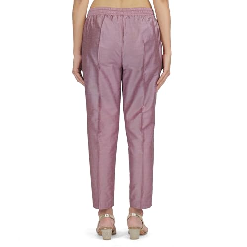 Image of Trouser Pants for Women,Stylish Trousers for Woman for Kurti Relaxed & Regular Straight fit Palazzo,Ethnic Bottom Formal Pants for Women Office wear Casual & Daily Use