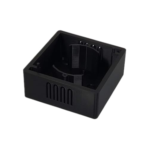 Fraos Shelly Wall - Wall Support - Stampato in 3d con predisposizione per fissaggio a muro (Nero, Wall)