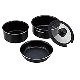 キャプテンスタッグ(CAPTAIN STAG) クッカー マルチポット フライパン 鍋 Easyコンパクトクッカーセット 収納ケース付き UH-4120