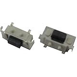 実装タクトスイッチ2足・白 3.5mm×7mmスイッチ 高さ4.5mm 10個入＜1sw-247＞