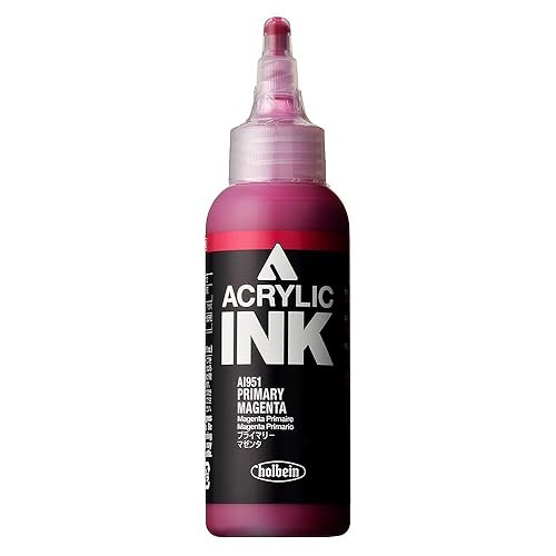 Holbein Acrylic Ink - Primary Magenta, 100 ml