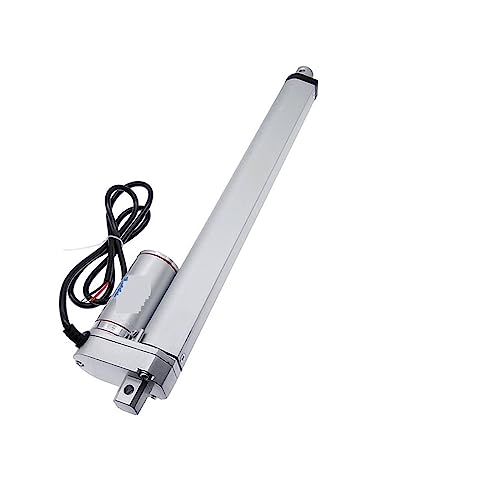 Actuador lineal con motor de 12V y carrera de 200mm para sistemas de elevación