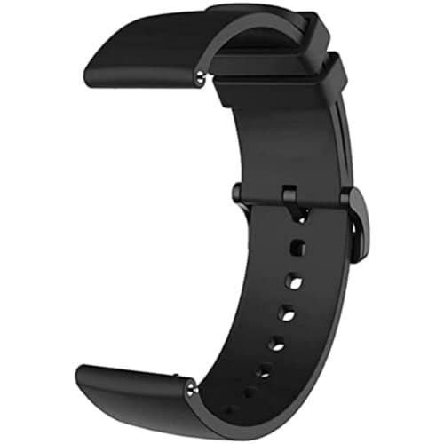 Image of IIK COLLECTION 22mm Silicone Strap for Smart Watches | Combo Pack Compatible With Noise, Fireboltt, Boat Xtend, Pebble, Boat Flash, Noise Color Fit, Ultra Smart Watch & All Watches