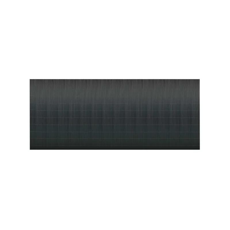 Canisse PVC occultant double face 1,5x5m gris - Kit complet avec fixation