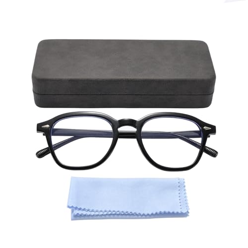Image of Blue Light Blocking Glasses frame polygon Computer Gaming Glasses Frame for Women Men