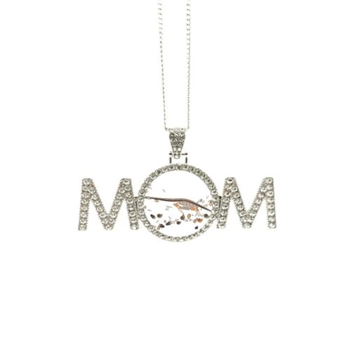 Collier dinosaure miniature noir BS M pour anniversaire de grand-mère et Fête des Mères