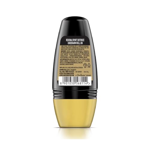 Image of Rexona Sport Defence Underarm Protection Roll On for Men, 50ml