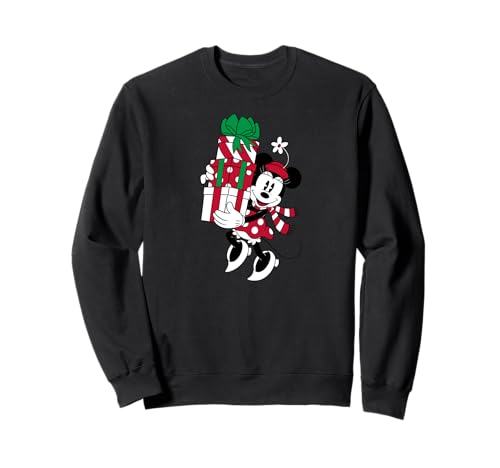Sweatshirt Holiday Minnie Gifts idéal pour vos soirées de Noël