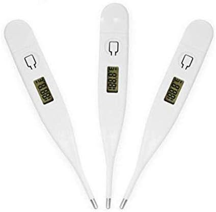 Digital Body Thermometer, 3 Pack Oral Underarm Temperature Thermometer Fast Read Temperature Meter for Baby,Adults or Kids