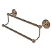 Allied Brass PQN-72/18 Prestige Que Collection 18 Inch Double Towel Bar, Brushed Bronze