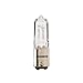 Bulbrite Q50CL/DC120-Volt Halogen JD Type DC Base Bulb, 50-Watt (2)