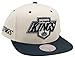 Mitchell & Ness Los Angeles Kings NHL Evergreen Cream Black Snapback Hat Cap