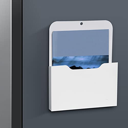 Hausdec Magnetische Akten Halter - Papier Halter, Organisator,HäNgende Wand Akten Organisator BüRo Bedarf Aufbewahrung,Magazin Mail Organizer Fall für,Planer,Brief